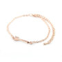 Armband pijl rose/goud